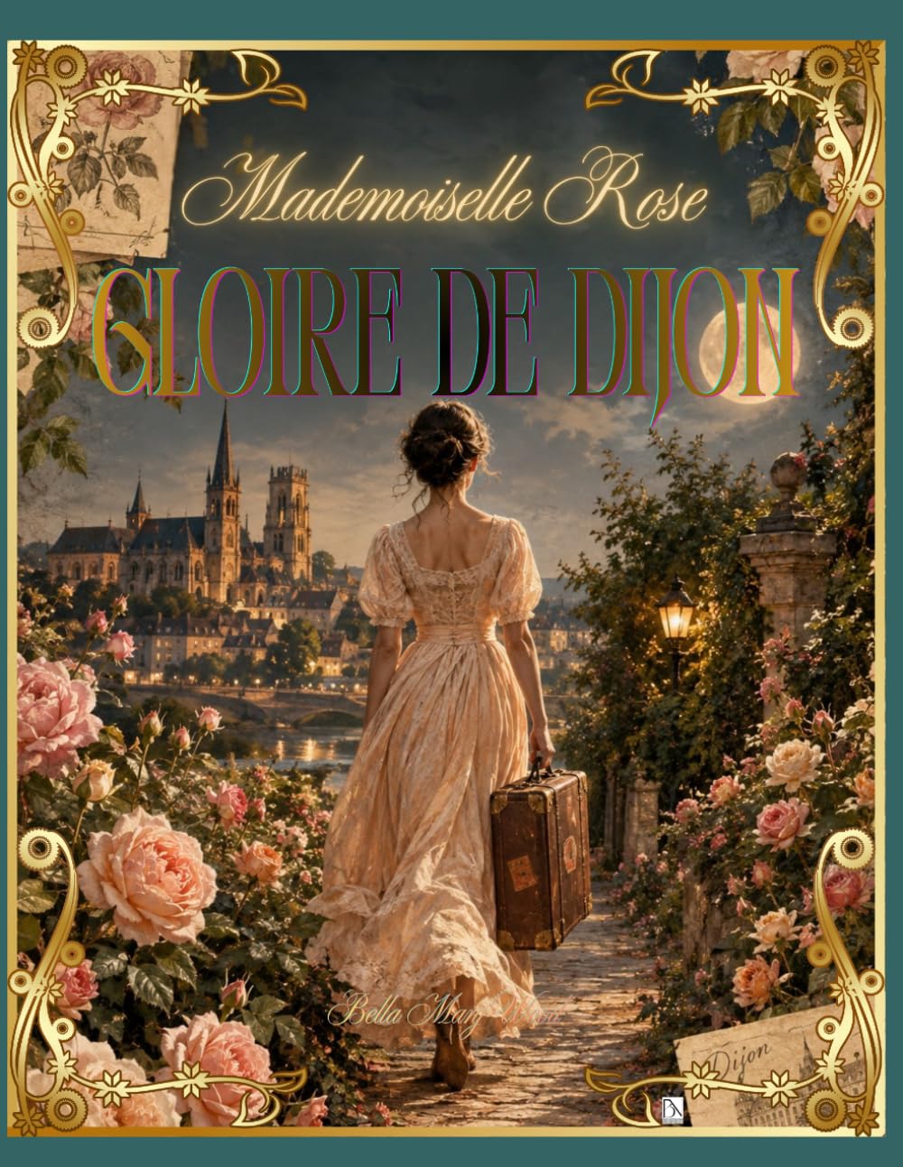 Mademoiselle Rose Gloire de Dijon: A Coloring Journey Through the Life of the World's Most Beloved Rose baixar livro de graça