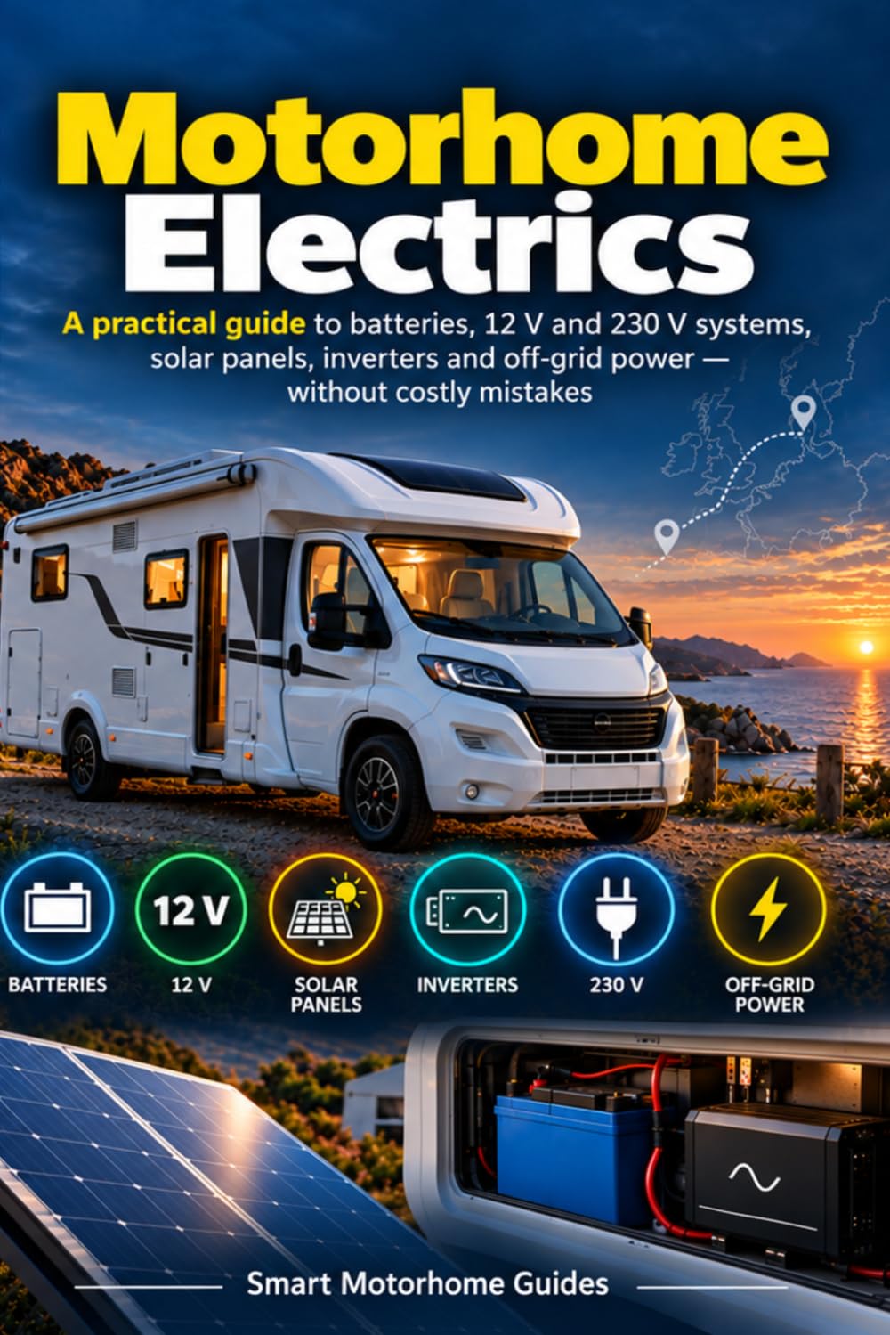 Motorhome Electrics: A Practical Guide to Batteries, 12 V and 230 V Systems, Solar Panels, Inverters and Off-Grid Power — Without Costly Mistakes (Smart Motorhome Guides) baixar o livro de graça