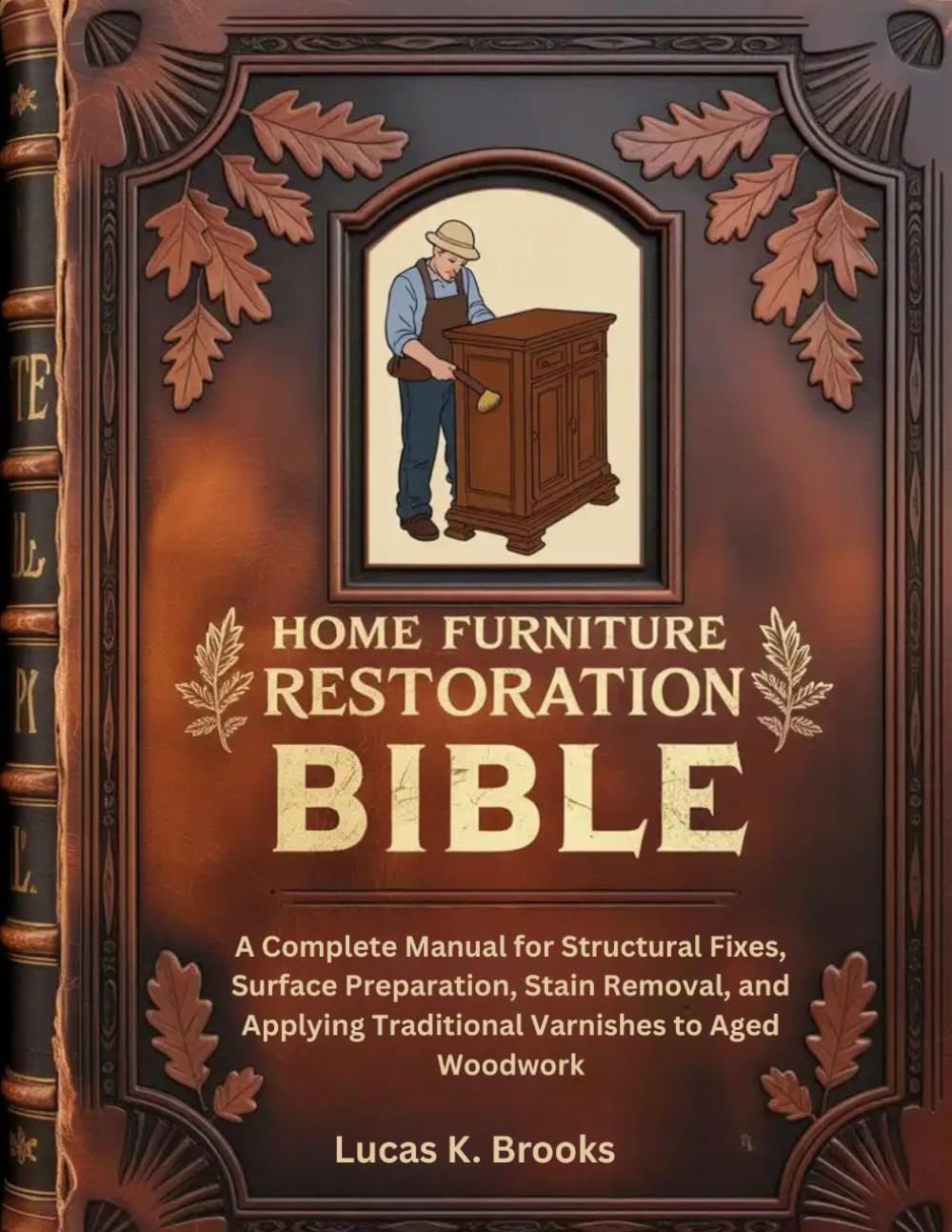 ler totalmente Home Furniture Restoration Bible: A Complete Manual for Structural Fixes, Surface Preparation, Stain Removal, and Applying Traditional Varnishes to Aged Woodwork (The Essential Do-It-Yourself Bibles)