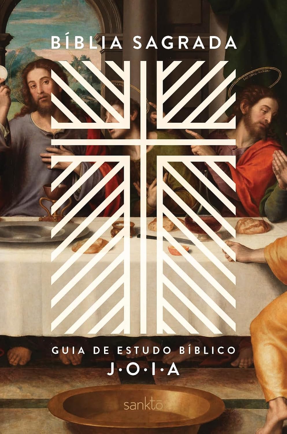 Bíblia NVT com Guia de Estudo Bíblico J.O.I.A.: Capa Ceia baixar o livro de graça