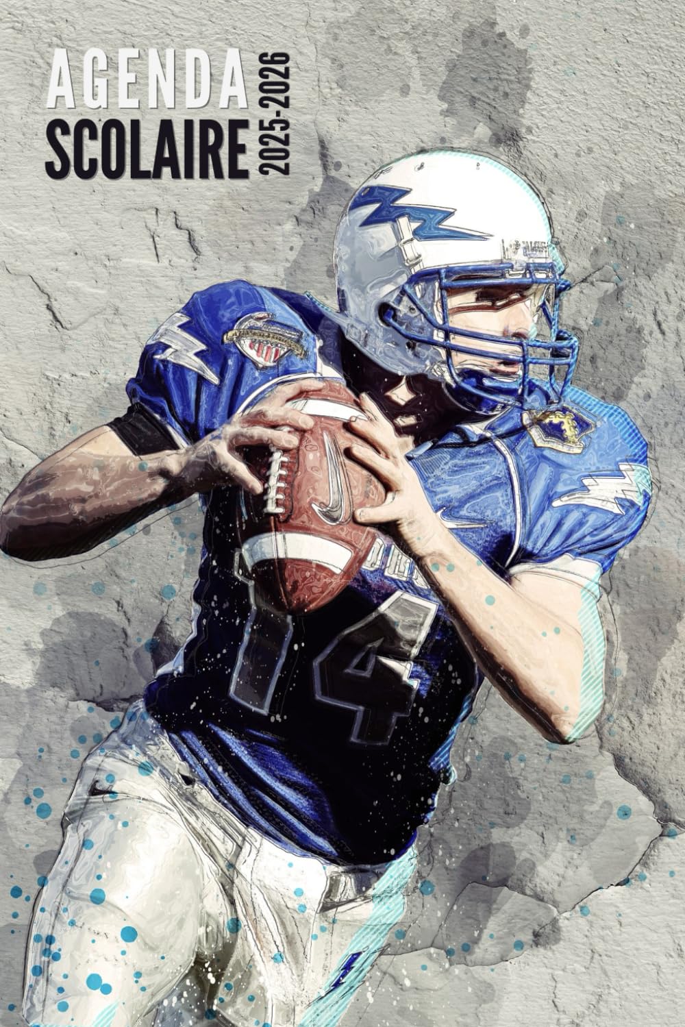 capítulo por capítulo baixar Agenda Scolaire 2025 2026: Rugby - Semainier Pour Filles, Garçons, Étudiants, Primaire, Collège et Lycée | De Septembre 2025 à Août 2026 (French Edition)