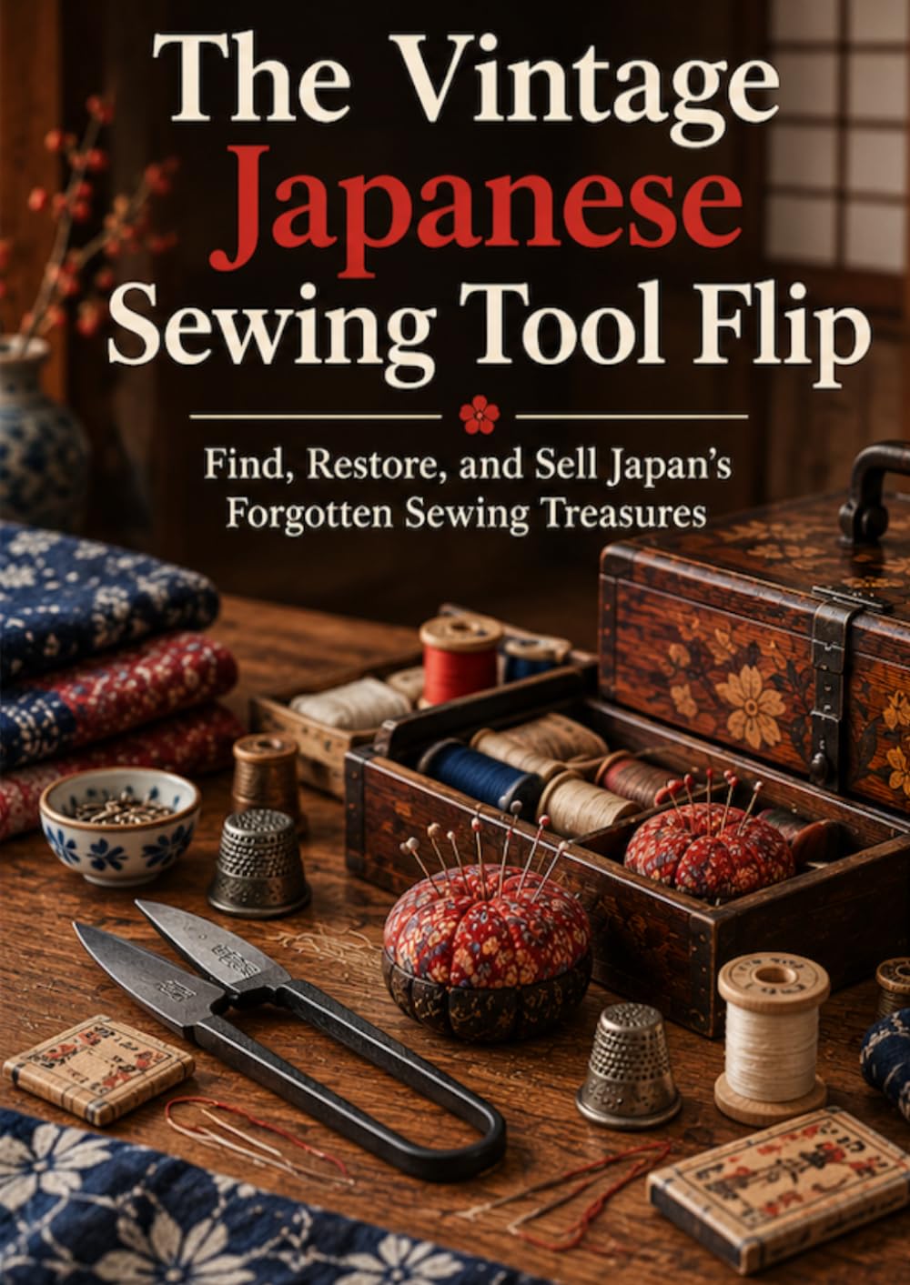 capítulo por capítulo baixar THE VINTAGE JAPANESE SEWING TOOL FLIP: How to Find, Restore, Photograph, and Sell Japan’s Forgotten Sewing Treasures to American Buyers
