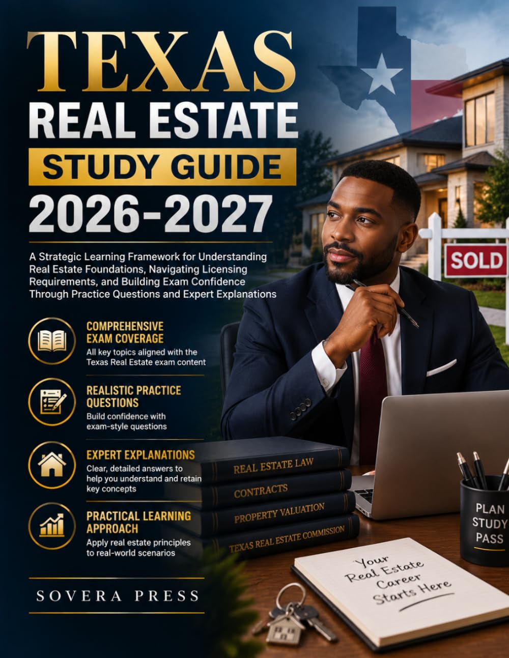 capítulo por capítulo baixar TEXAS REAL ESTATE STUDY GUIDE 2026-2027: A Strategic Learning Framework for Understanding Real Estate Foundations, Navigating Licensing Requirements,... Practice Questions and Expert Explanations