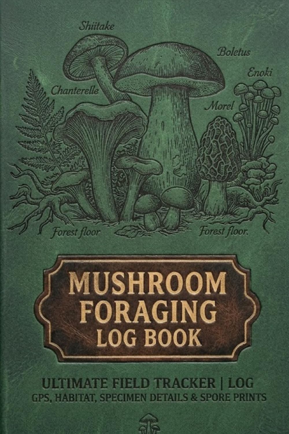 The Forager's Mushroom Log Book: A Practical Field Tracker for Safe Identification, Spore Prints, and Habitat Observation baixar o livro de graça