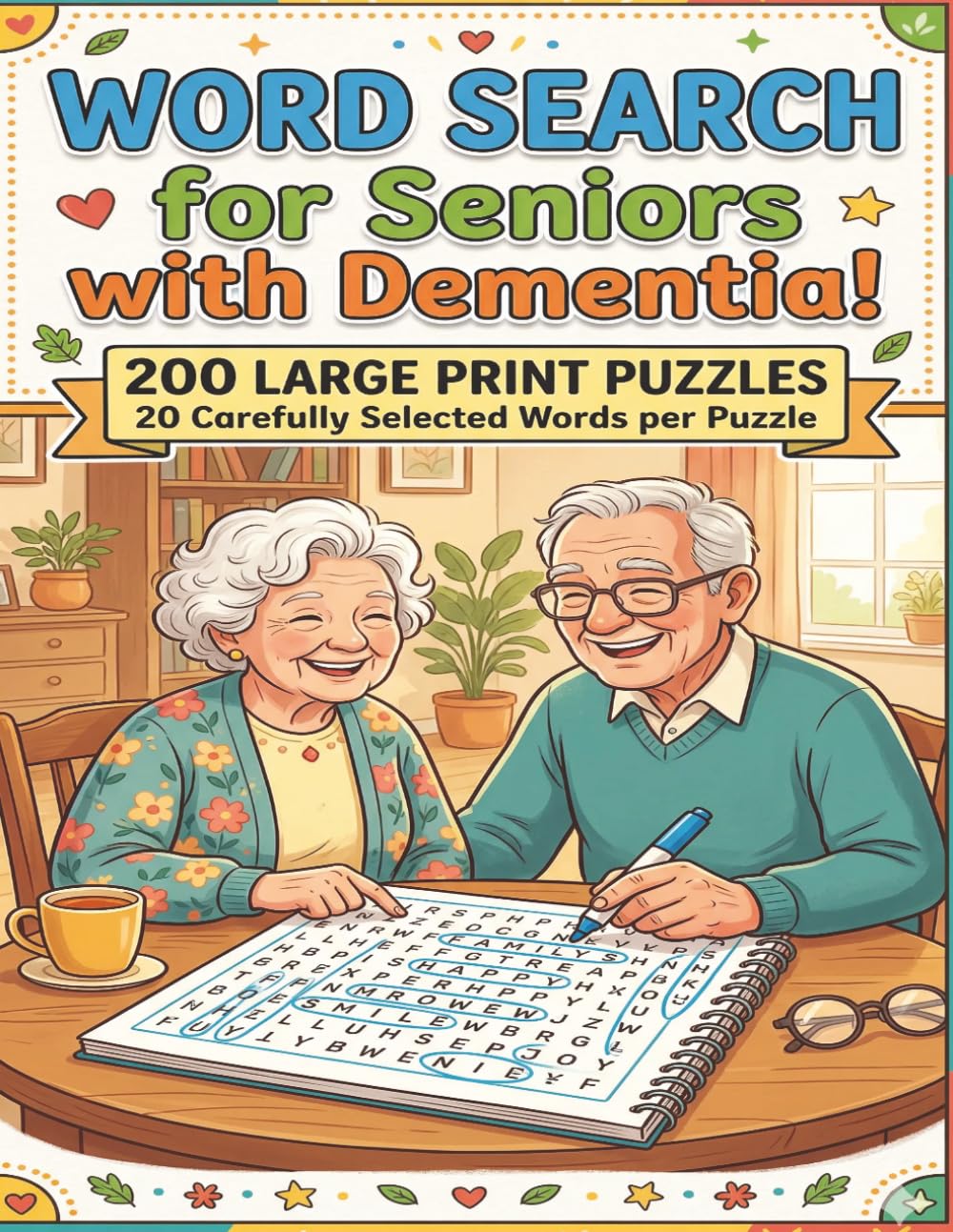 Word Search for Seniors with Dementia: Easy Large Print Puzzles to Support Memory, Focus and Relaxation – 4,000 unique words | Gentle Brain Games for Older Adults (Portuguese Edition) baixar o livro de graça
