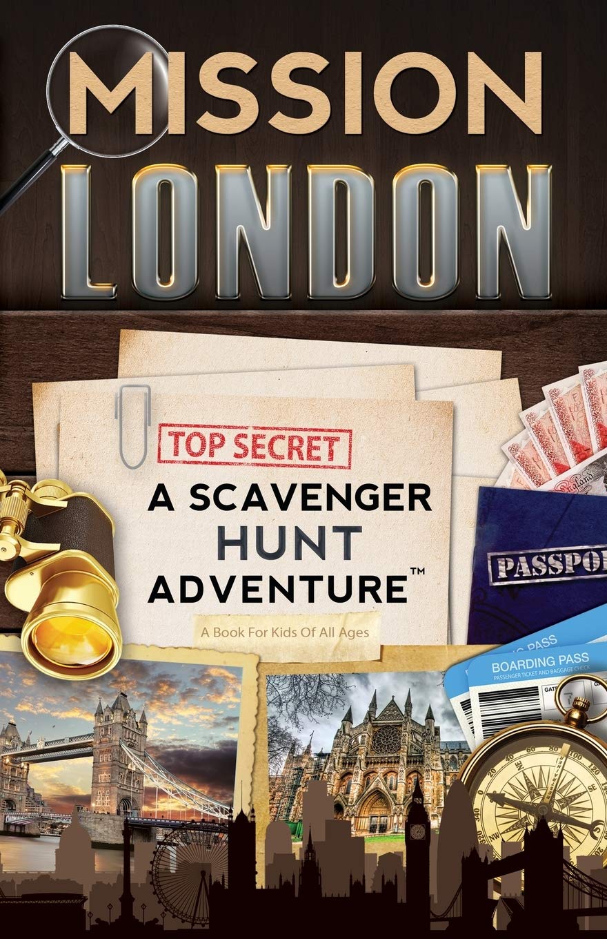 ler totalmente Mission London: A Scavenger Hunt Adventure: (Travel Book For Kids)