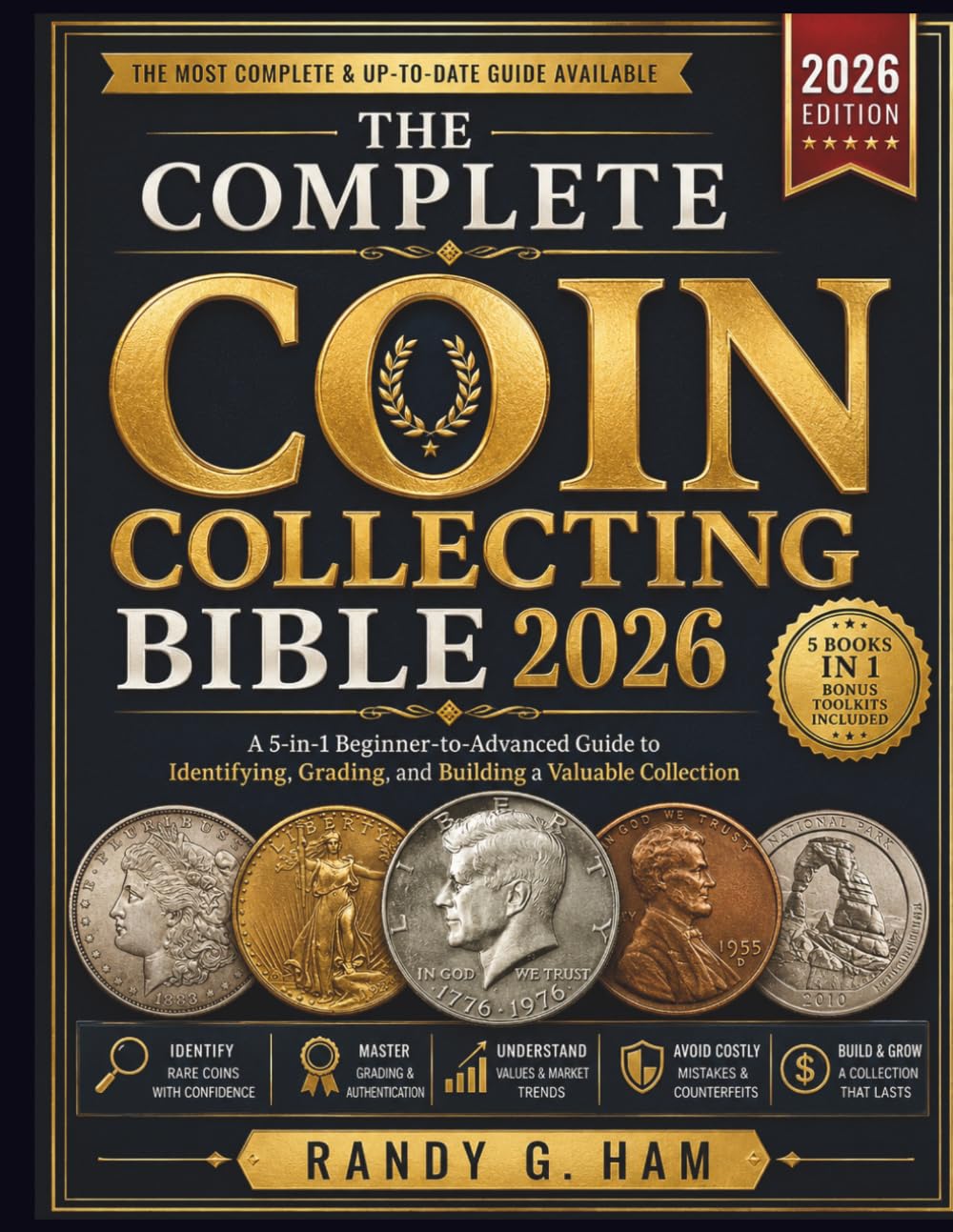 capítulo por capítulo baixar THE COMPLETE COIN COLLECTING BIBLE 2026: A 5-in-1 Beginner-to-Advanced Guide to Identifying, Grading, and Building a Valuable Collection