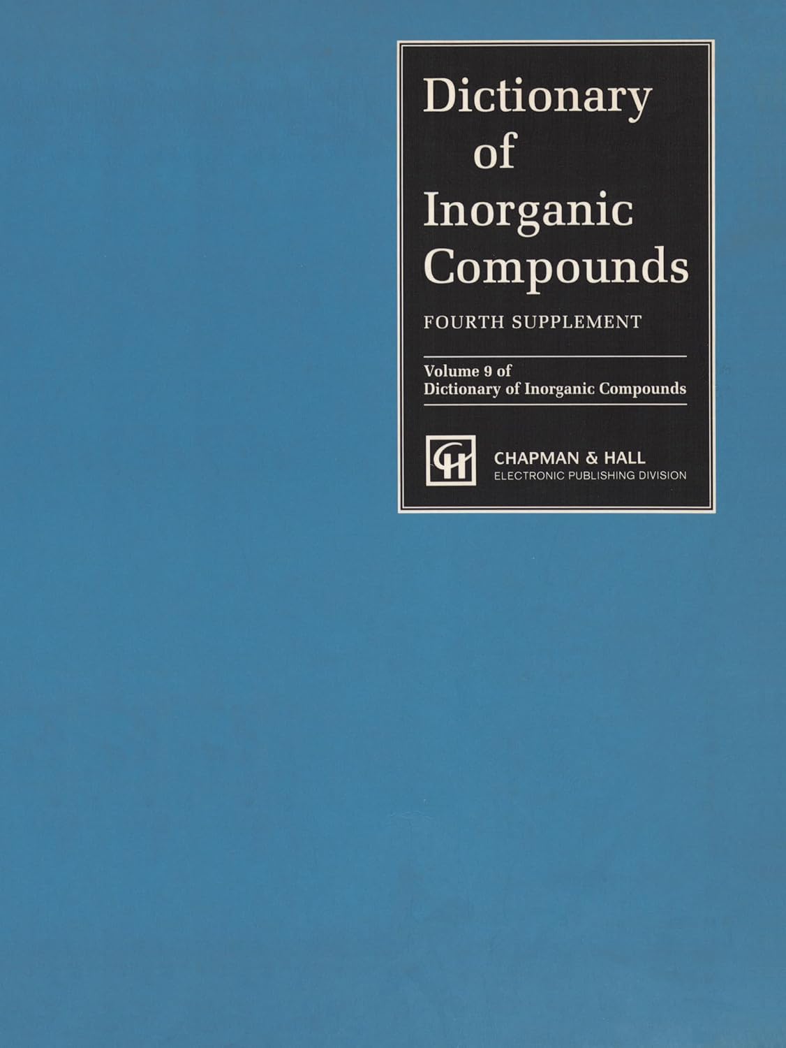 ler totalmente Dictionary of Inorganic Compounds, Supplement 4 (English Edition)