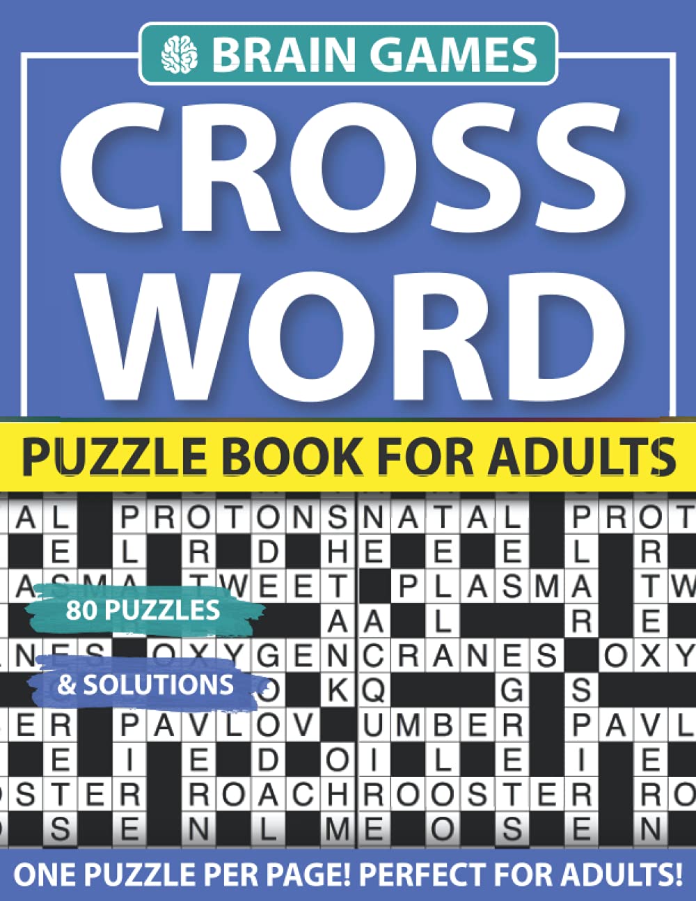 Crossword Puzzle Book For Adults: Crossword Book-Yoga for the Brain And Puzzle Book For free Time With Solutions baixar livro de graça