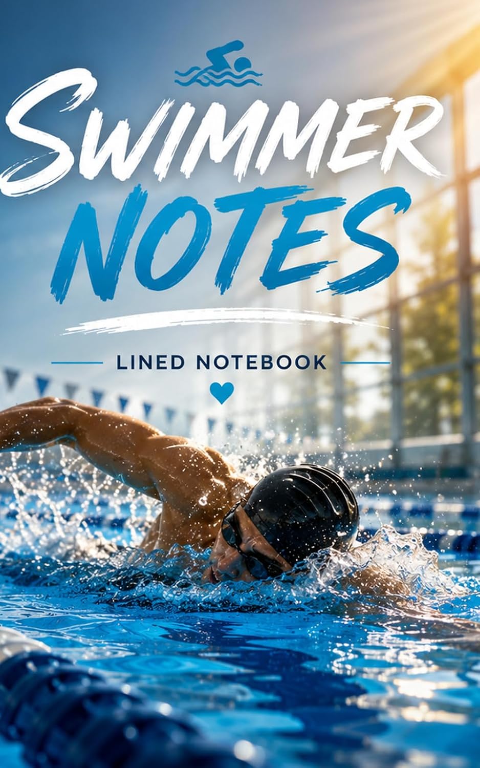 Swimmer Notes: Lined Notebook for Swimmers, Swim Training, Pool Practice, Fitness Goals and Swimming Motivation baixar o livro de graça
