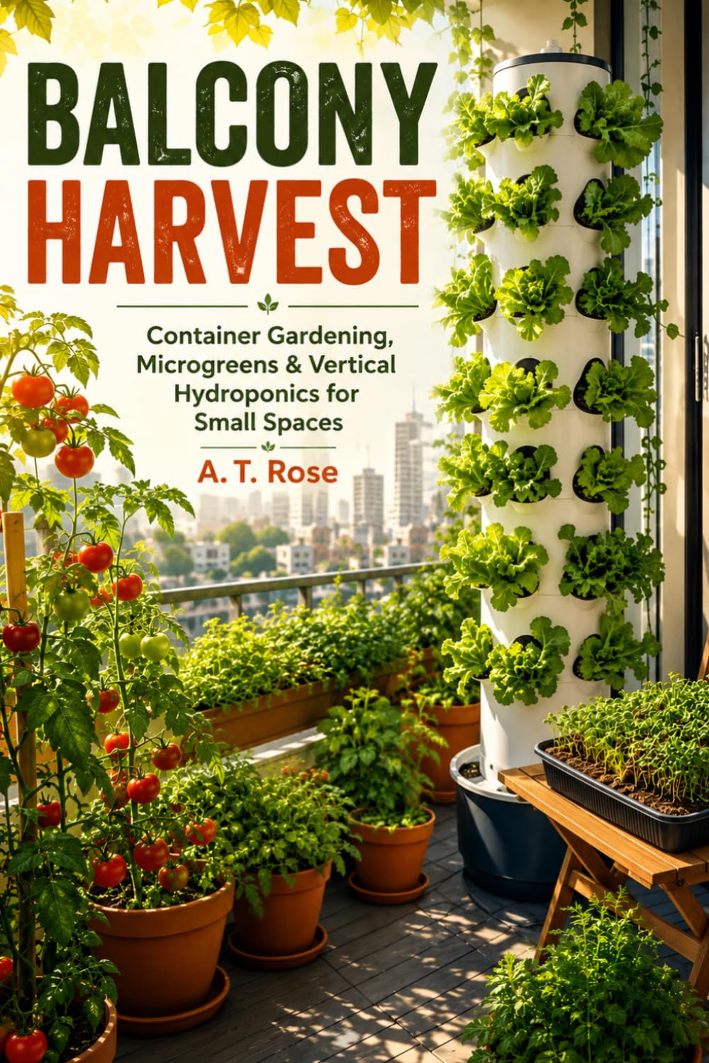 capítulo por capítulo baixar BALCONY HARVEST: Container Gardening, Microgreens & Vertical Hydroponics for Small Spaces