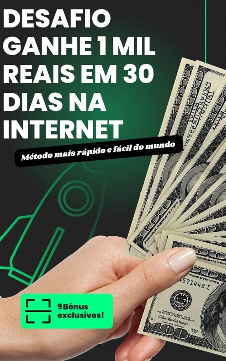 Desafio Ganhe 1 Mil Reais Em 30 Dias Na Internet: Método Mais Facil e Rapido do Mundo baixar livro de graça