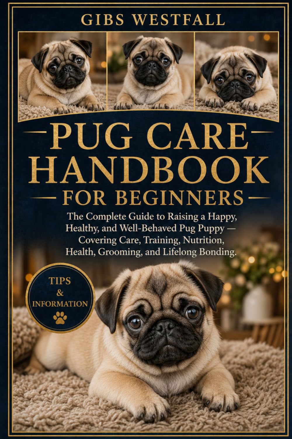 Pug Care Handbook for Beginners: The Complete Guide to Raising a Happy, Healthy, and Well-Behaved Pug Puppy - Covering Care, Training, Nutrition, Health, Grooming, and Lifelong Bonding. baixar livro de graça