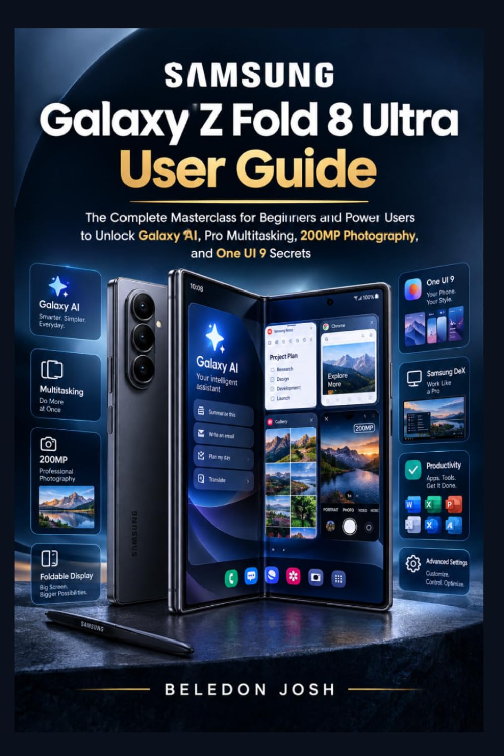 Samsung Galaxy Z Fold 8 Ultra User Guide: The Complete Masterclass for Beginners and Power Users to Unlock Galaxy AI, Pro Multitasking, 200MP Photography, and One UI 9 Secrets baixar livro de graça