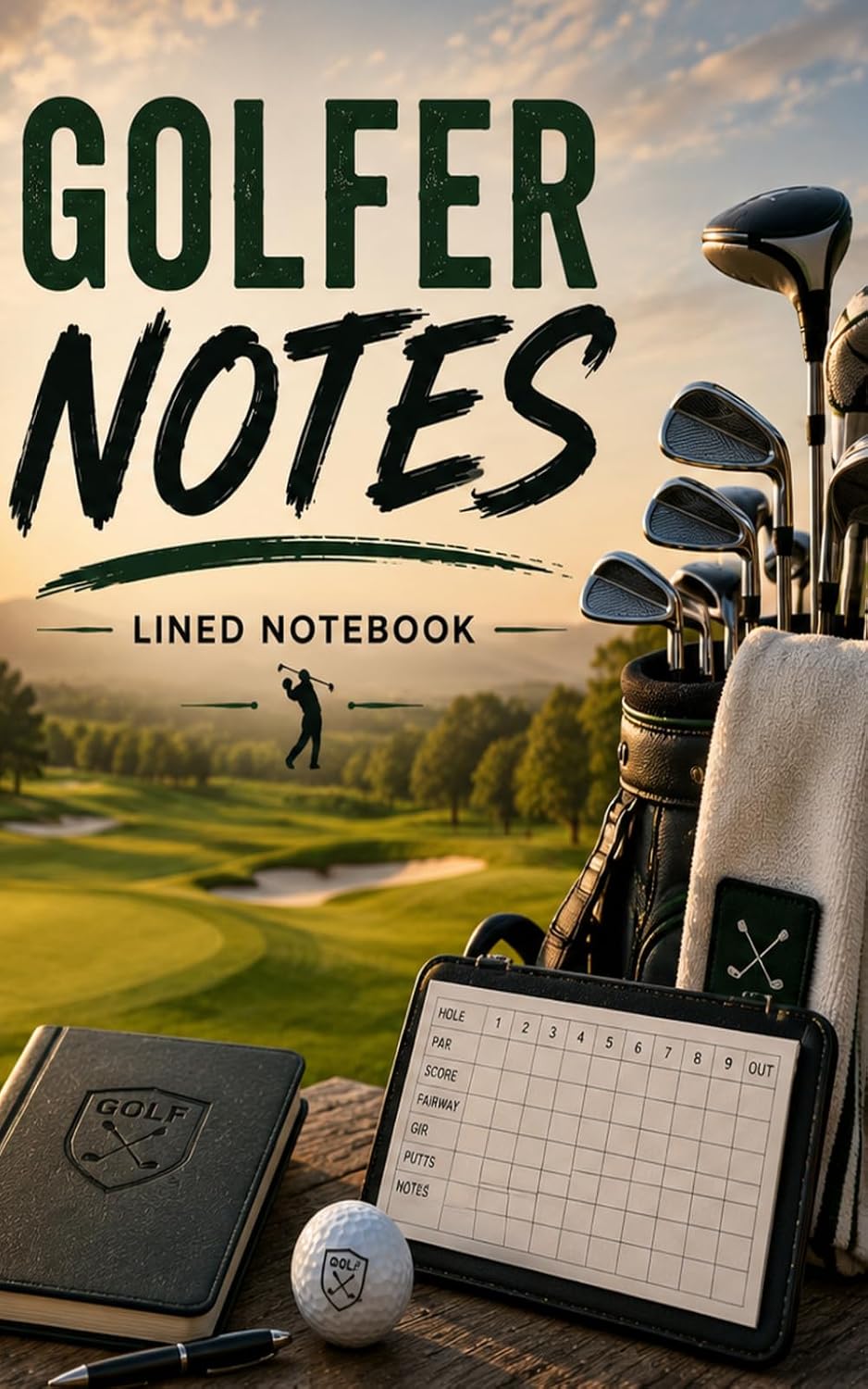 ler totalmente Golfer Notes: Lined Notebook for Golfers, Golf Practice, Score Tracking, Training Goals and Golf Lovers