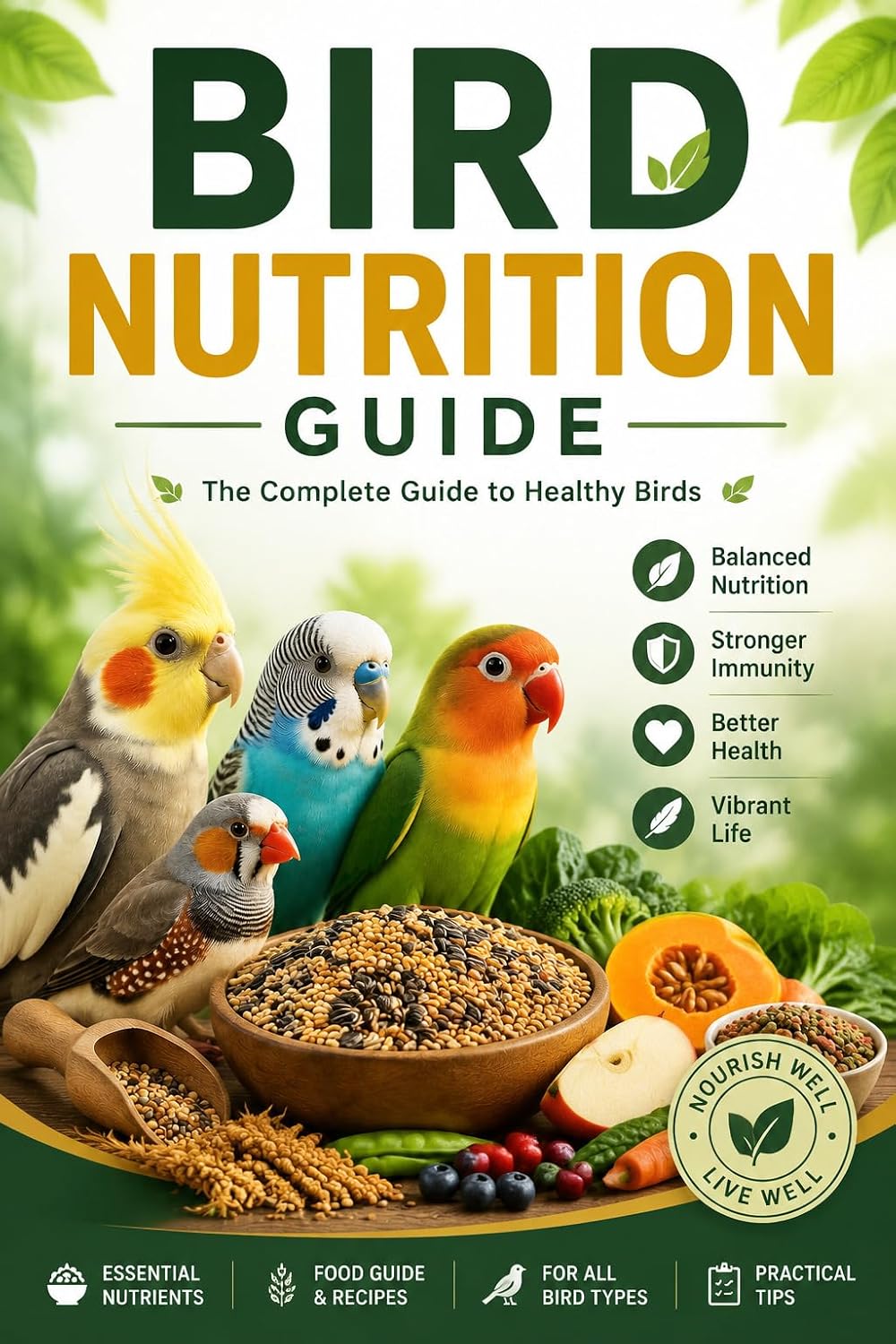 Bird Nutrition Guide: A Practical Guide to Balanced Diets, Healthy Foods, Feeding Routines, Treats, and Better Nutrition for Pet Birds (Complete Bird Care Series) (English Edition) baixar livro de graça