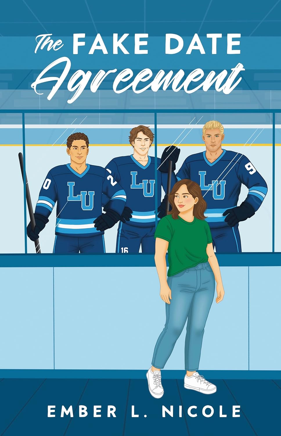ler totalmente The Fake Date Agreement: A Why Choose Hockey Romance (Lamont U Book 1) (English Edition)