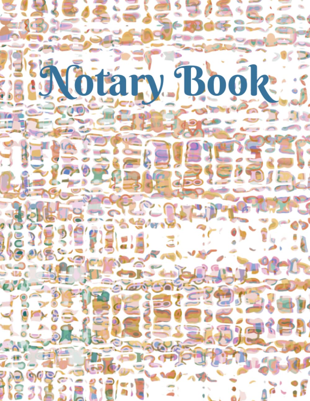 capítulo por capítulo baixar Notary Book: Artsy Notary Record 8.5 x 11 inches 120 pages/Tailored for Women/Modern Abstract Art Cover/Space for 238 Entries