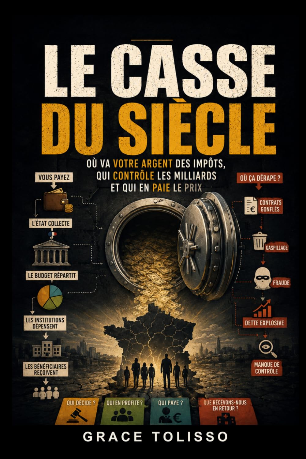ler totalmente LE CASSE DU SIÈCLE: Où va votre argent des impôts, qui contrôle les milliards et qui en paie le prix (French Edition)