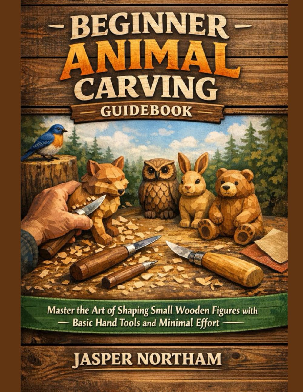 Beginner Animal Carving Guidebook: Master the Art of Shaping Small Wooden Figures with Basic Hand Tools and Minimal Effort baixar livro de graça