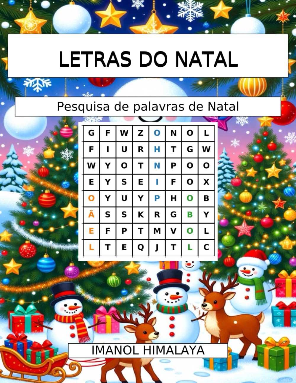 LETRAS DO NATAL: Pesquisa de palavras de Natal (Portuguese Edition) baixar livro de graça