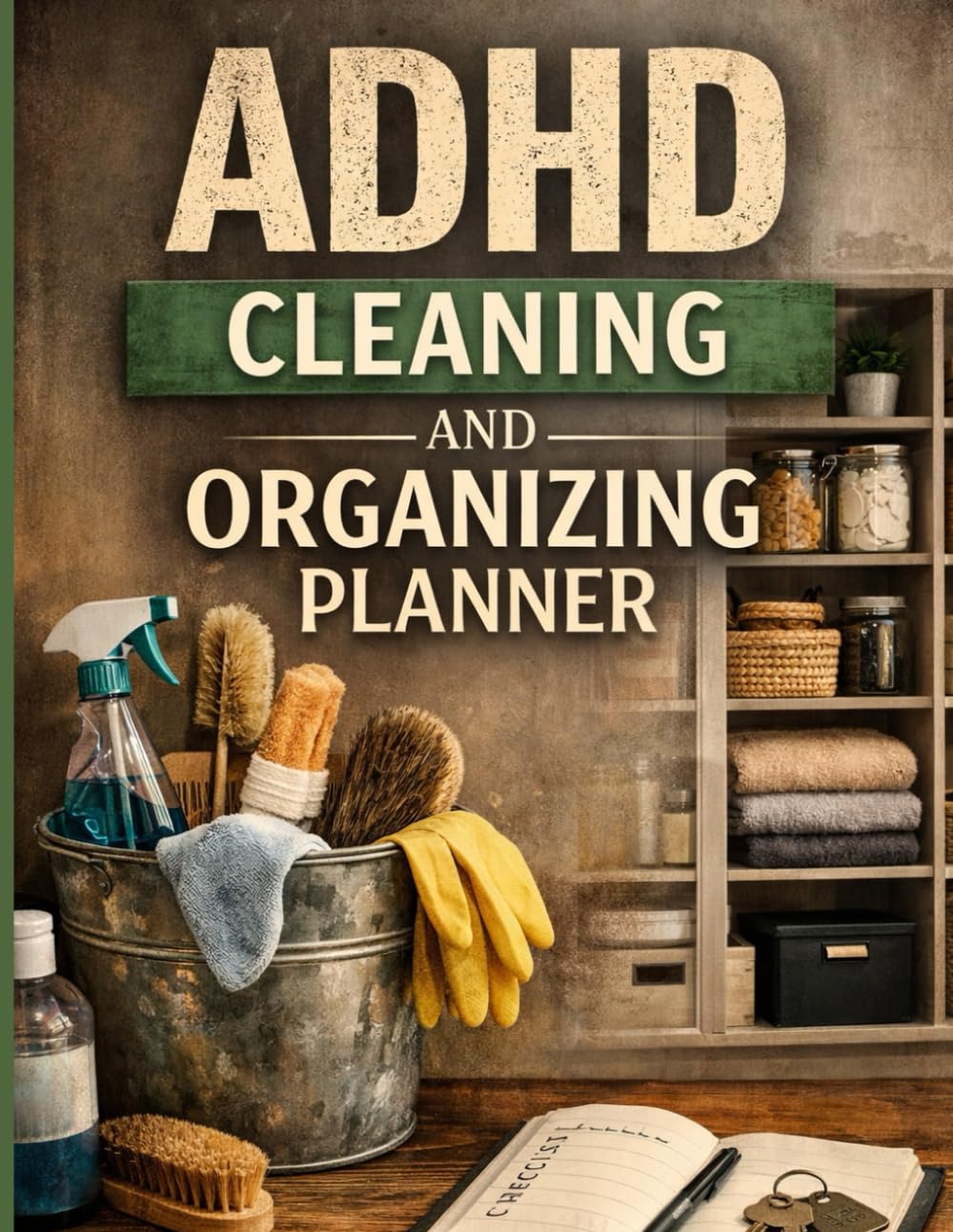 ADHD Cleaning and Organizing Planner: Home Cleaning Organizer for Adults, with Declutter Challenges & Cleaning Checklists for Every Space and more baixar livro de graça