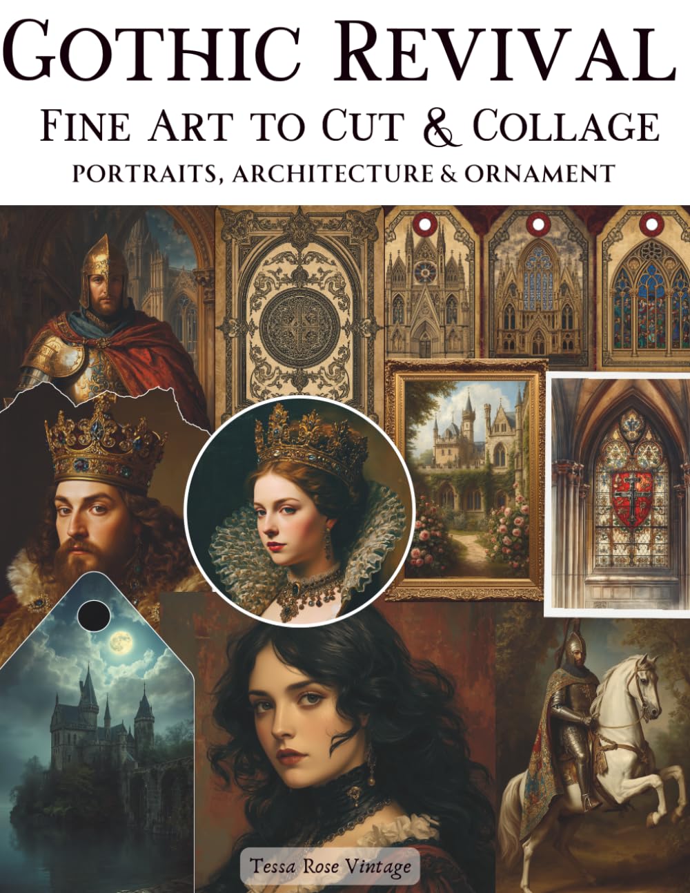 ler totalmente Gothic Revival Fine Art To Cut & Collage Portraits, Architecture & Ornament: A Curated Collection of High-Resolution Classical Artwork with... for Journaling, Scrapbooking, Mixed Media Art
