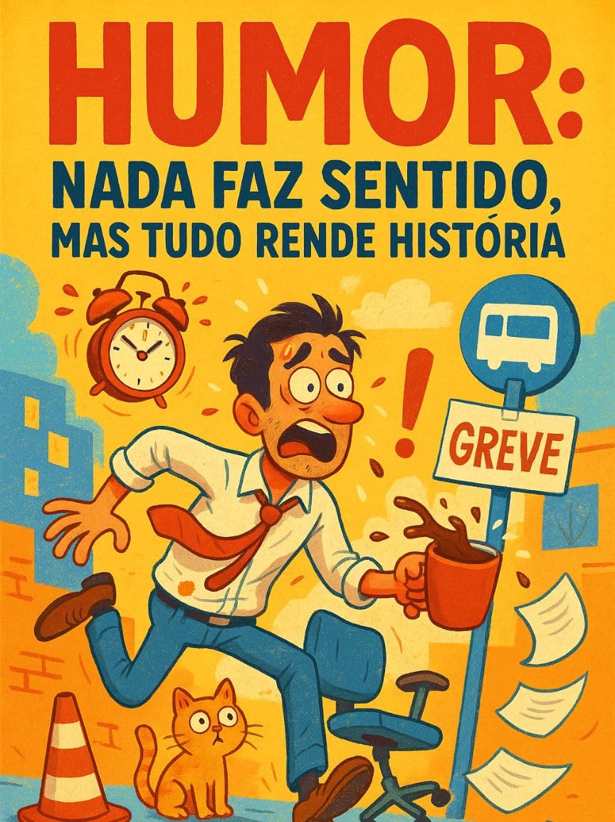 Nada faz sentido, mas tudo rende história - Crônicas do caos cotidiano para rir da vida antes que ela ria de você baixar o livro de graça