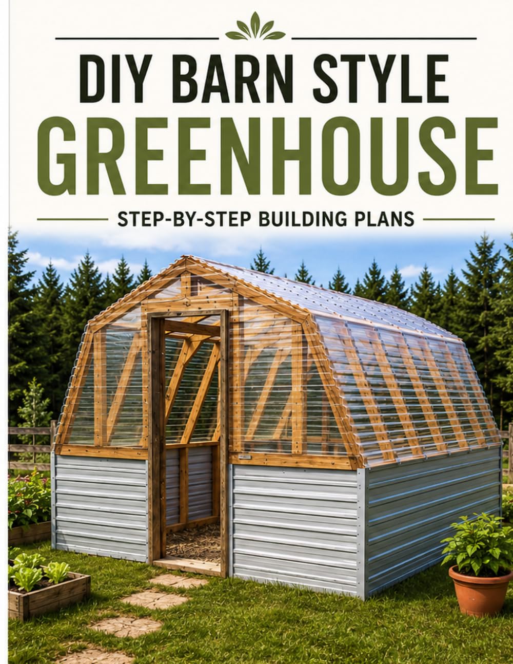 DIY Barn Style Greenhouse: Step-by-Step Building Plans for a Practical Backyard Greenhouse baixar o livro de graça