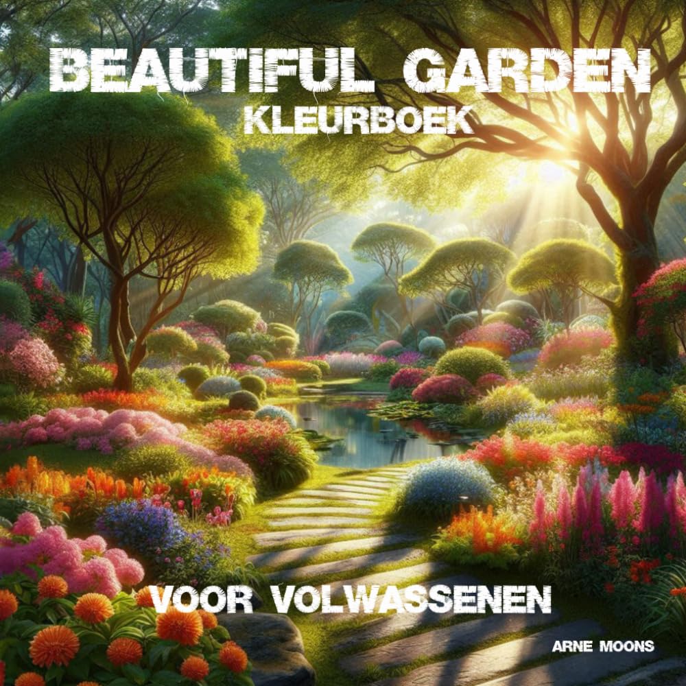 ler totalmente Beautiful Garden Kleurboek: Die de rust en schoonheid van verschillende tuinlandschappen vastleggen:: bevat 50 gedetailleerde kleurplaten voor volwassenen (Dutch Edition)