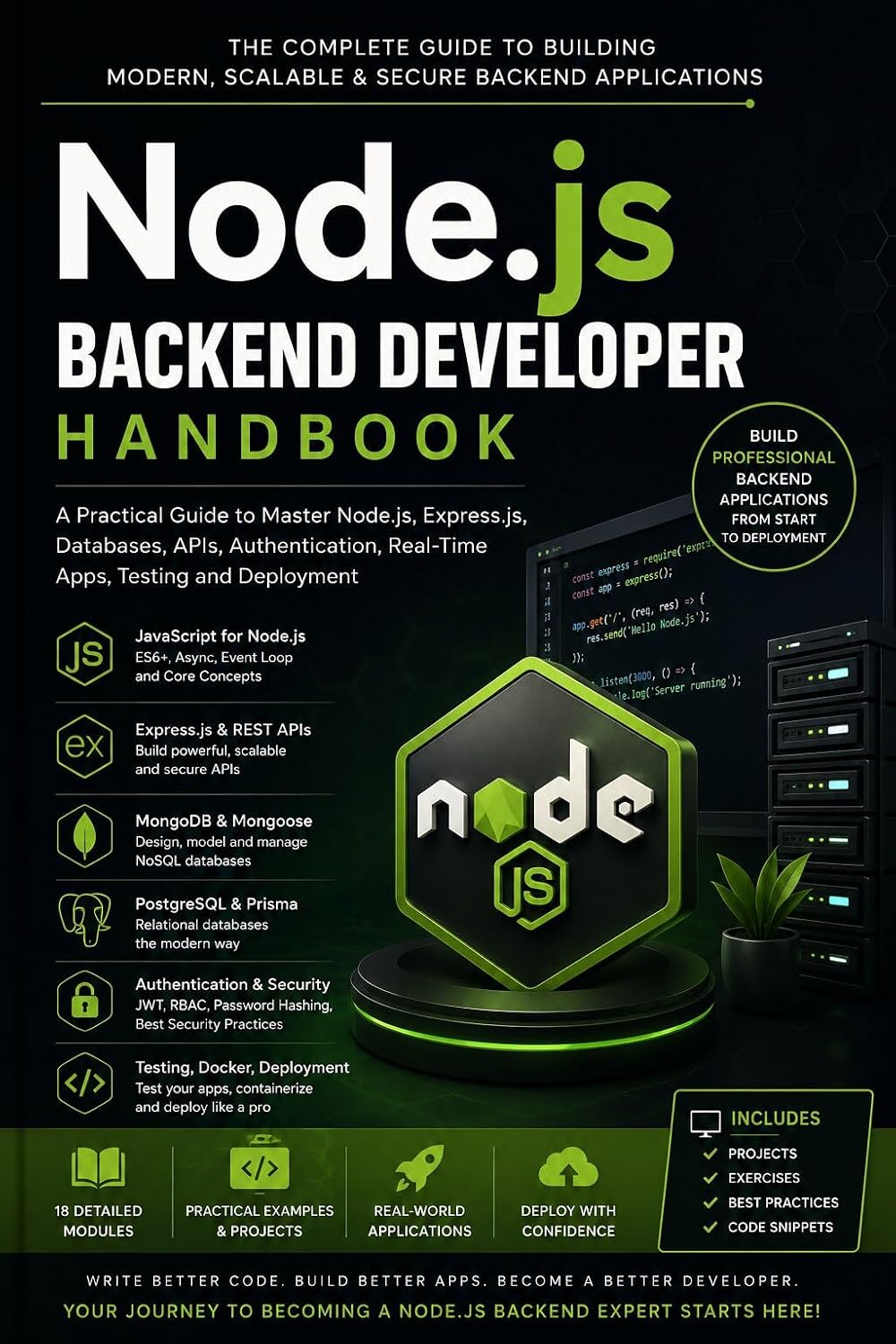 Node.js Backend Developer Handbook: The Complete Practical Guide to Building Modern, Scalable & Secure Backend Applications (English Edition) baixar livro de graça