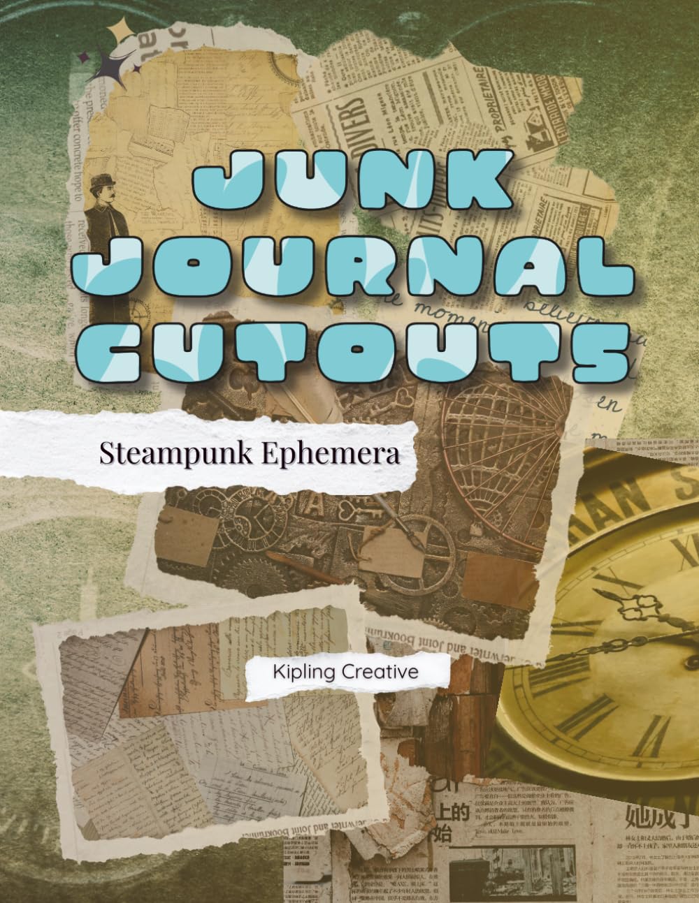 capítulo por capítulo baixar Junk Journal Cutouts Book Vol 1: Steampunk Ephemera