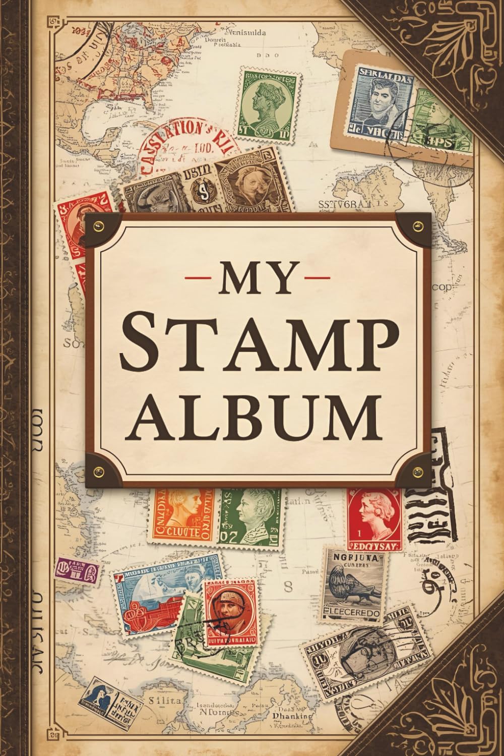 ler totalmente My Stamp Album: An Exciting Collector’s Journal to Explore History, Countries, and Culture!