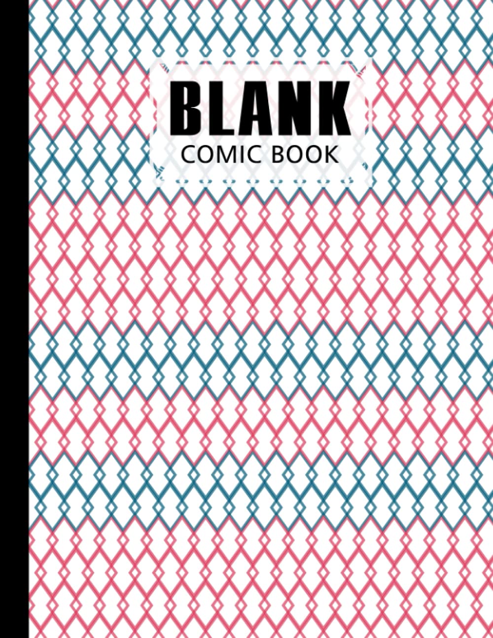 capítulo por capítulo baixar Blank Comic Book: Squares Cover Blank Comic Book, Create Your Own Story, Journal, Notebook, Sketchbook for Kids and Adults, 120 Pages - Size 8.5" x 11" Notebook by Norbert Wunderlich