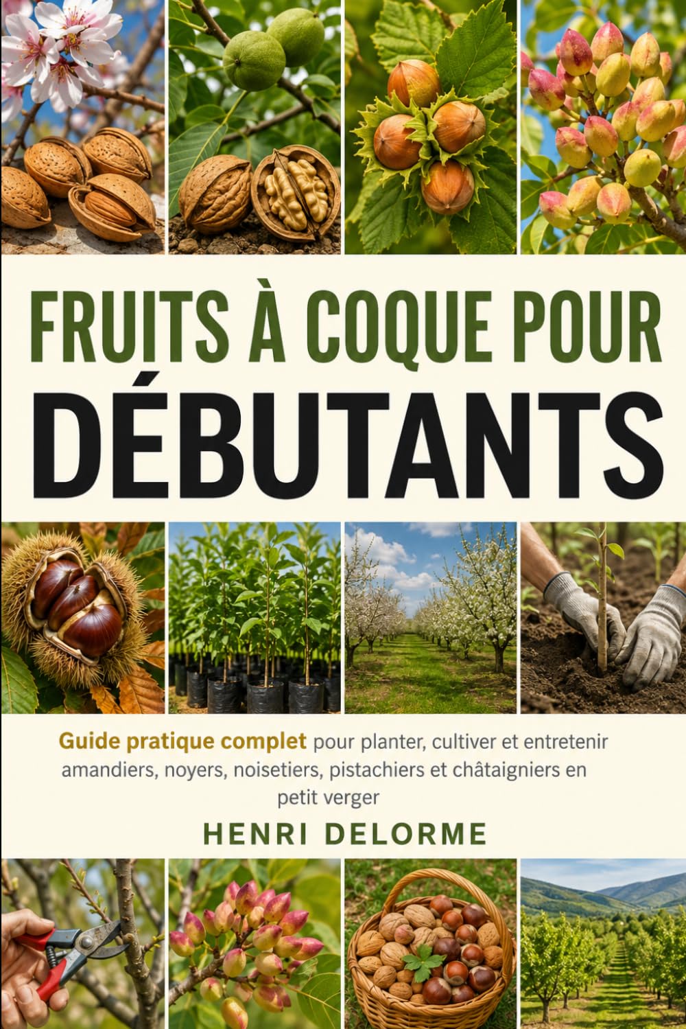 FRUITS À COQUE POUR DÉBUTANTS: Guide pratique complet pour planter, cultiver et entretenir amandiers, noyers, noisetiers, pistachiers et châtaigniers en petit verger (French Edition) baixar livro de graça