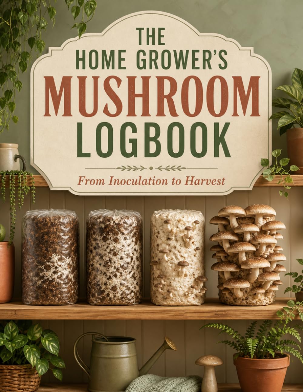 capítulo por capítulo baixar The Home Grower's Mushroom Logbook: A Beginner-Friendly Indoor Cultivation Journal for Gourmet Mushrooms, From Inoculation and Colonization to Fruiting and Harvest