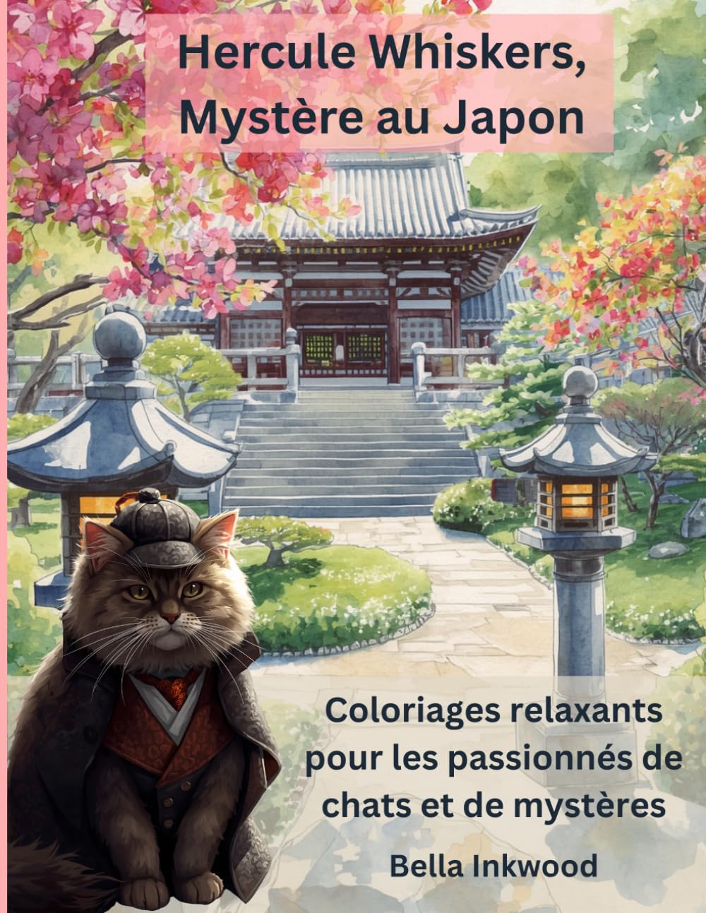 capítulo por capítulo baixar Hercule Whiskers, Mystère au Japon: Coloriages relaxants pour les passionnés de chats détectives et d’enquêtes au Japon (Hercule Whiskers, le Chat Détective) (French Edition)