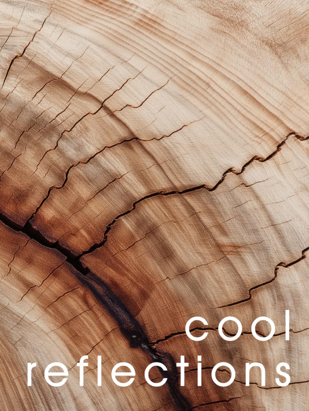 ler totalmente Cool Reflections: Wood Grain Style Coffee Table Book | Tranquil Home Decor | Interior Design Relaxing Room Accessories