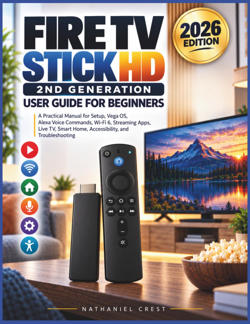 Fire TV Stick HD 2nd Generation User Guide for Beginners: A Practical Manual for Setup, Vega OS, Alexa Voice Commands, Wi-Fi 6, Streaming Apps, Live... Home, Accessibility, and Troubleshooting: 12 baixar o livro de graça