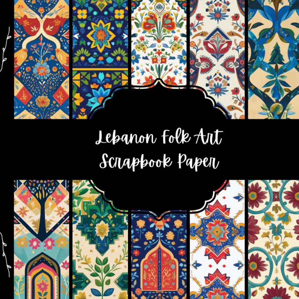 capítulo por capítulo baixar Lebanon Folk Art Scrapbook Paper, Asian Junk Journal Paper, Travel Decorative Paper, DIY Projects, Origami, Collage Sheets, Decoupage Paper, 10 Designs, Double SIded