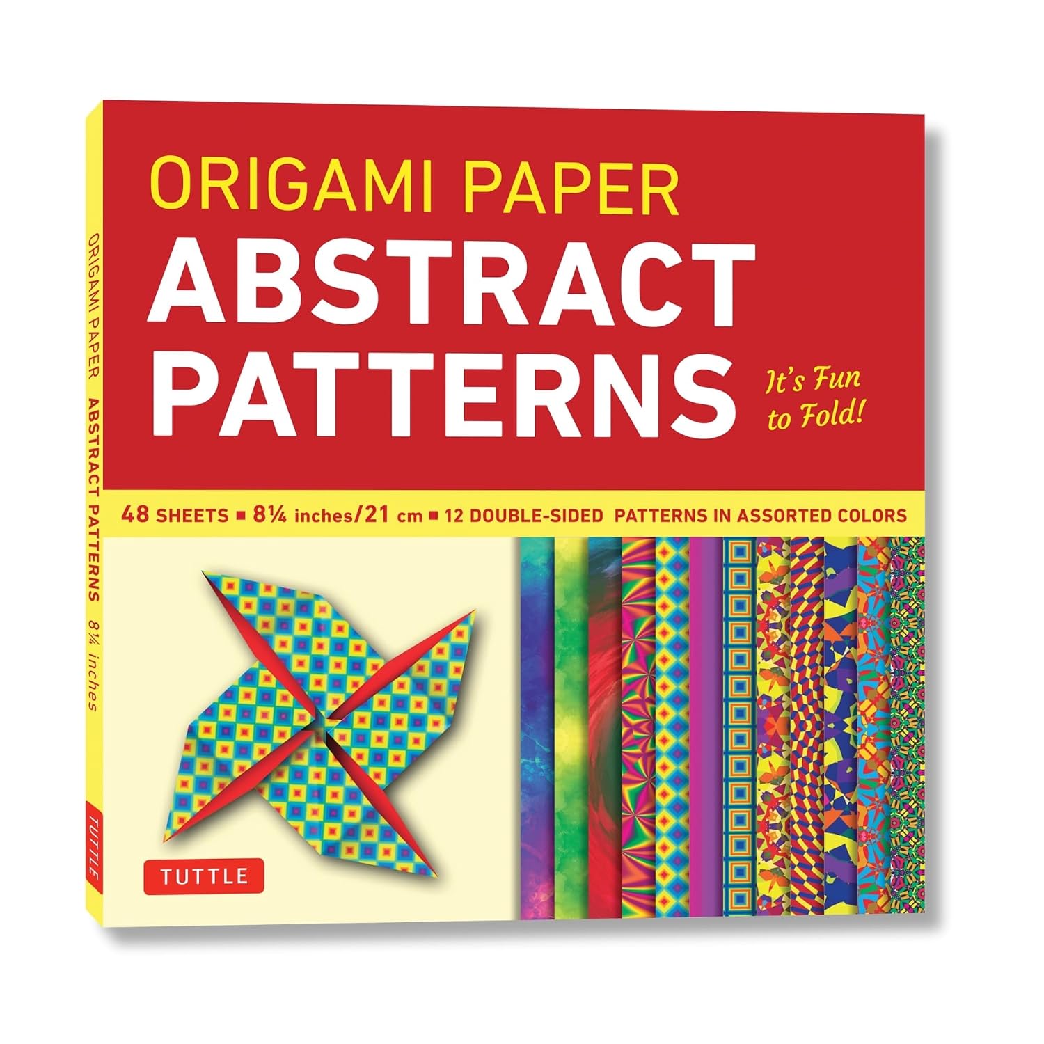 ler totalmente Origami Paper - Abstract Patterns - 8 1/4 - 48 Sheets: Tuttle Origami Paper: Large Origami Sheets Printed with 12 Different Designs: Instructions for 6 Projects Included