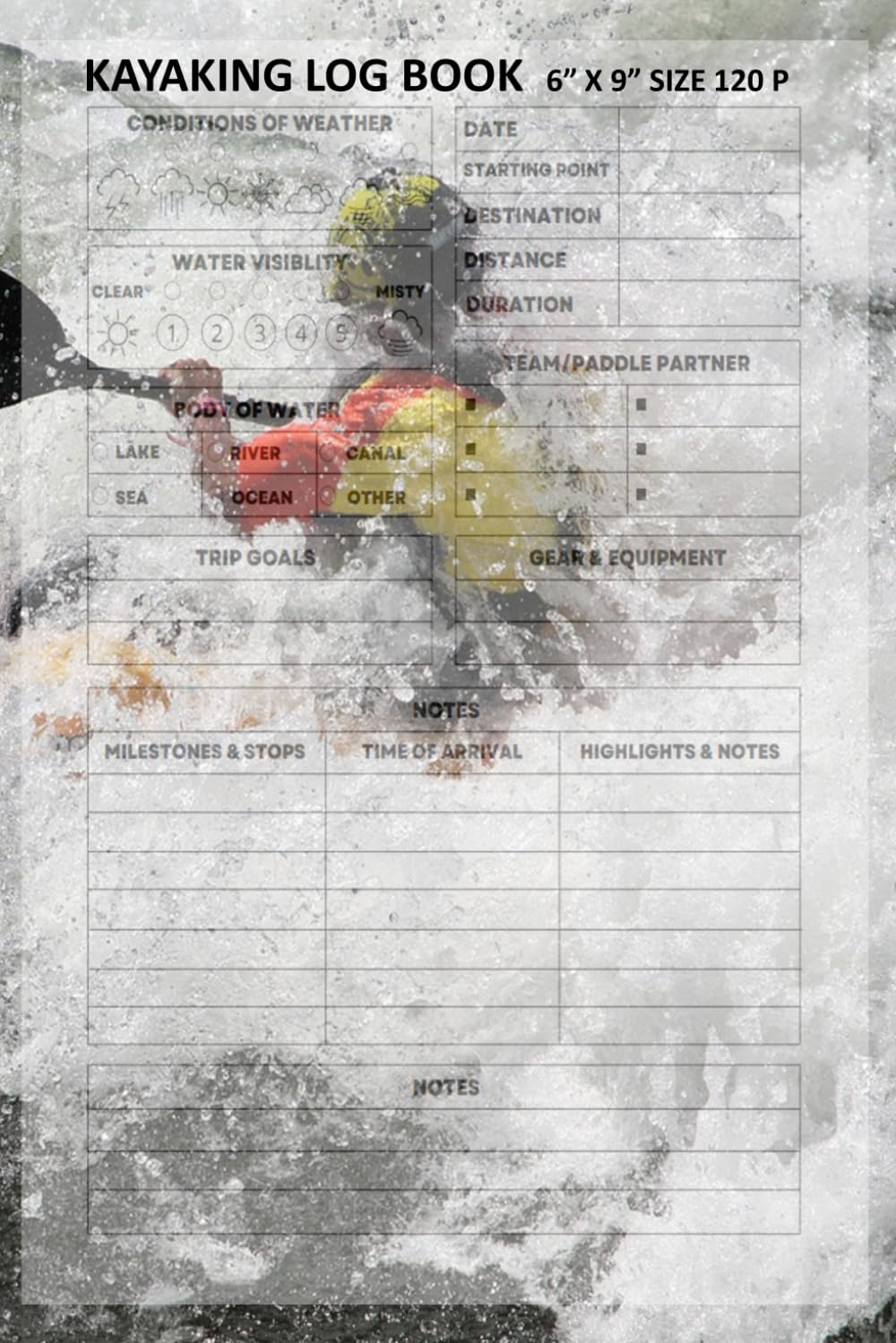 Kayaking Log Book: A Journal With Prompts for Kayakers to Keep Track of Their Adventures baixar o livro de graça