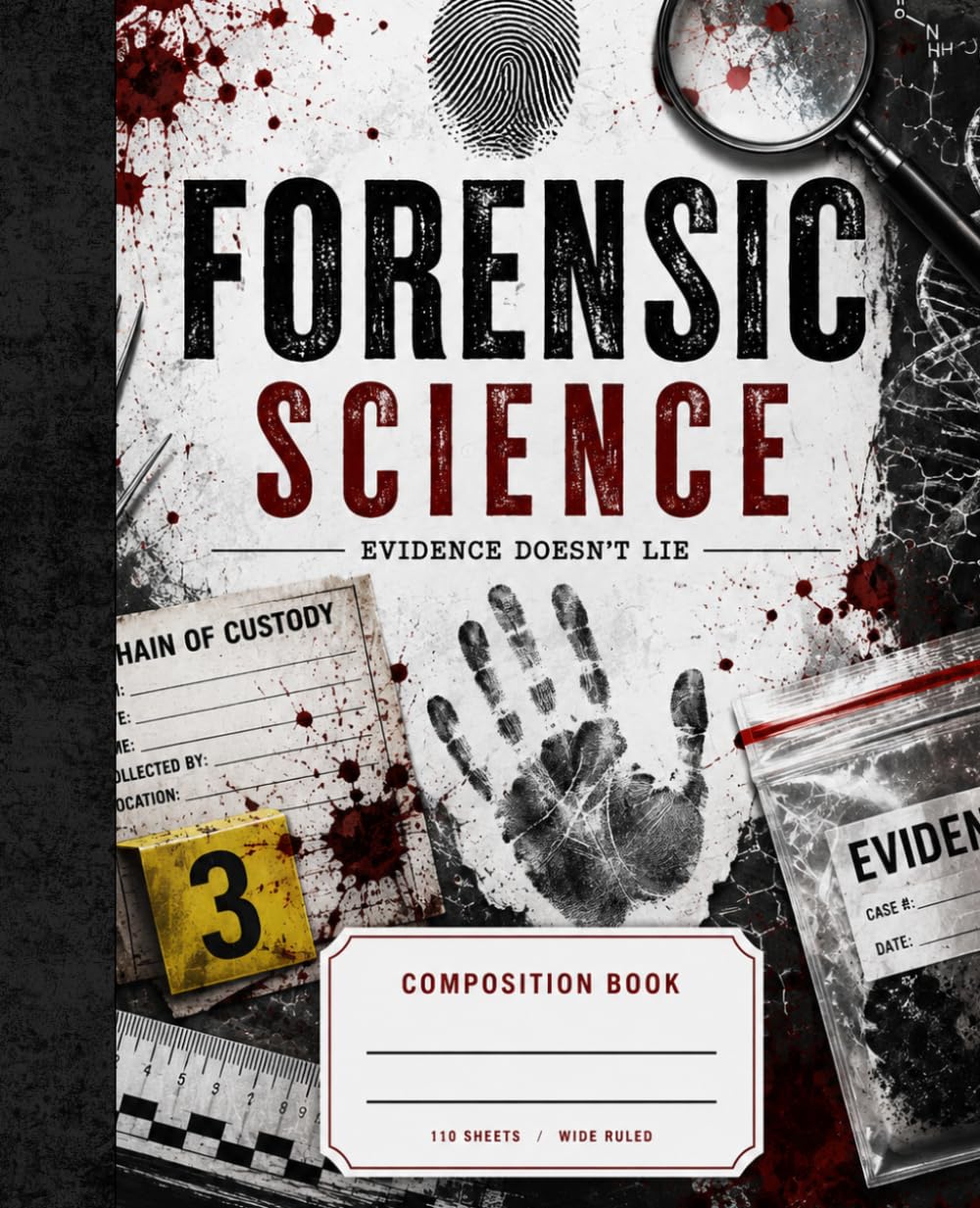 capítulo por capítulo baixar Composition Notebook: Perfect for Forensic Students ~ Forensic Science, Crime Scene Investigator, Criminology, Pathologist, Finger Print Analysis