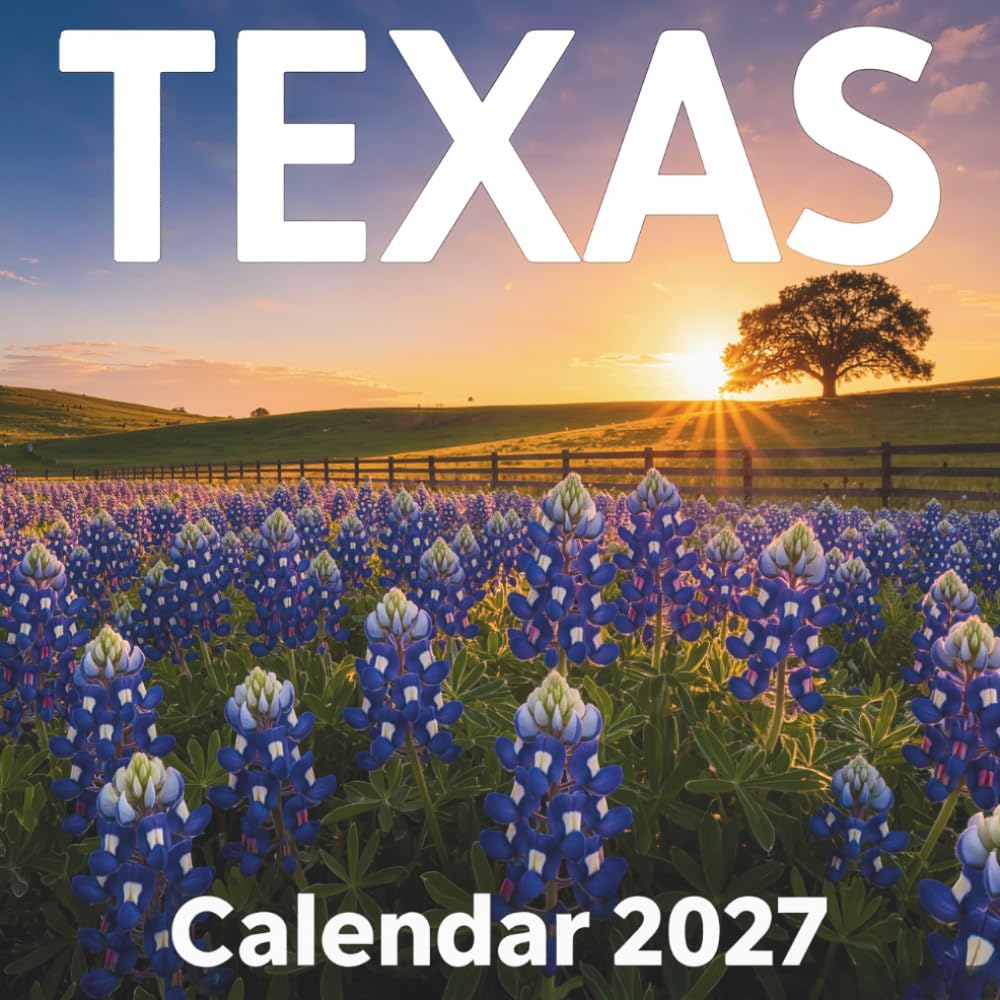 Texas Calendar 2027: Journey through the Lone Star State with stunning photography of sweeping landscapes and iconic landmarks baixar o livro de graça