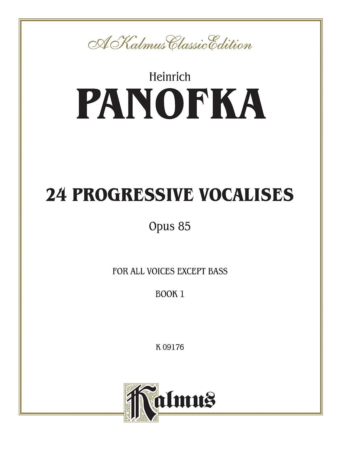 Twenty-four Progressive Vocalises, Book 1: Opus 85 baixar o livro de graça