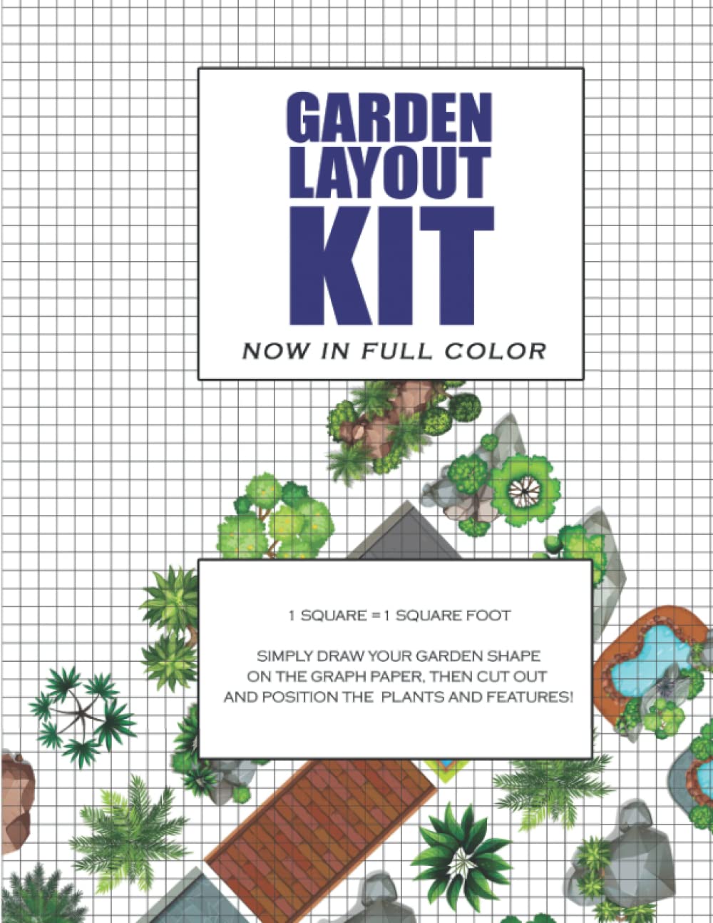 capítulo por capítulo baixar Garden Layout Kit: Graph Paper For Garden Design In Full Color. The perfect garden design planner - Plot your landscape design using these scaled... and cut-out plants, trees and garden features