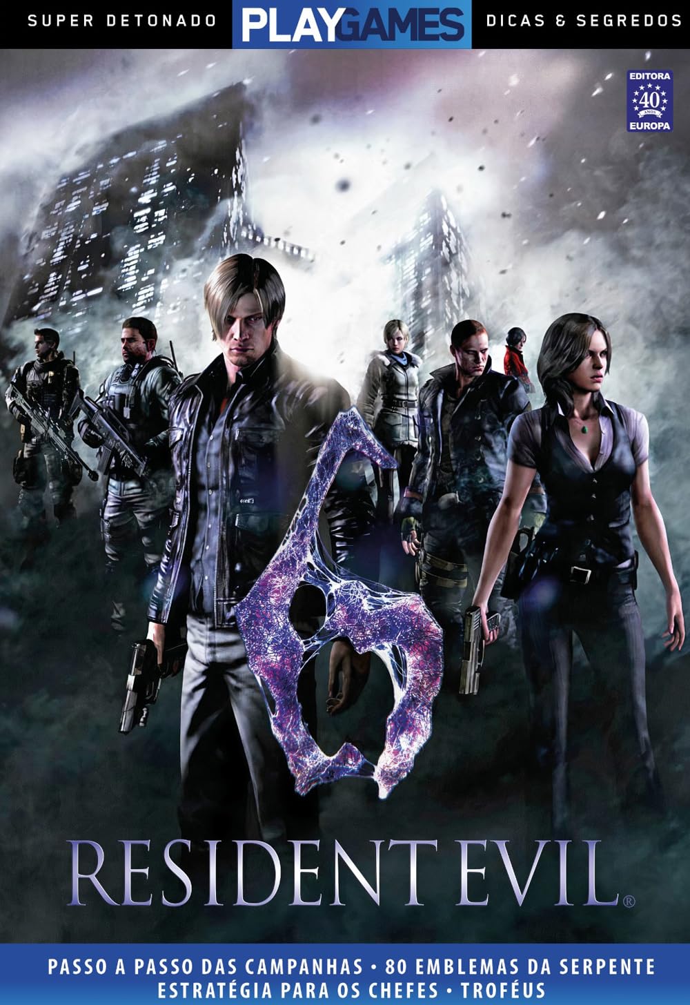 Super Detonado Dicas e Segredos - Resident Evil 6 baixar o livro de graça