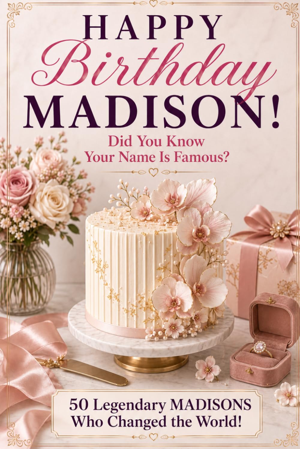 capítulo por capítulo baixar Happy Birthday, MADISON! Did You Know Your Name Is Famous?: 50 Legendary Madisons Who Changed The World - A Unique Birthday Gift for Her