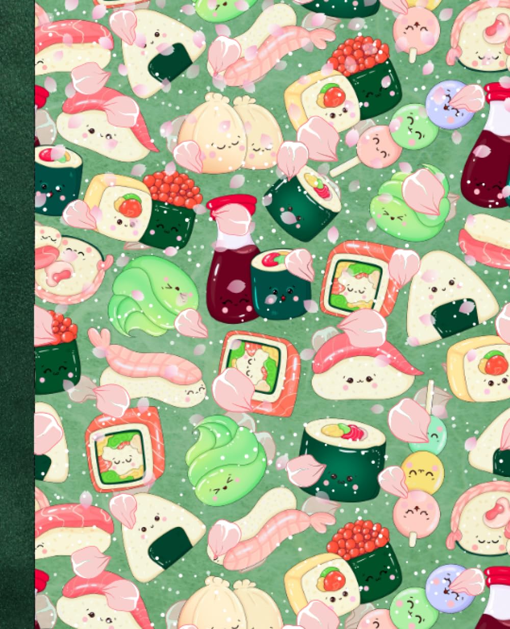 Sushi Composition Notebook College Ruled: Cute Kawaii Cherry Blossom Journal For School, College, Office, or Work | 7.5" x 9.25" | 120 Pages baixar livro de graça