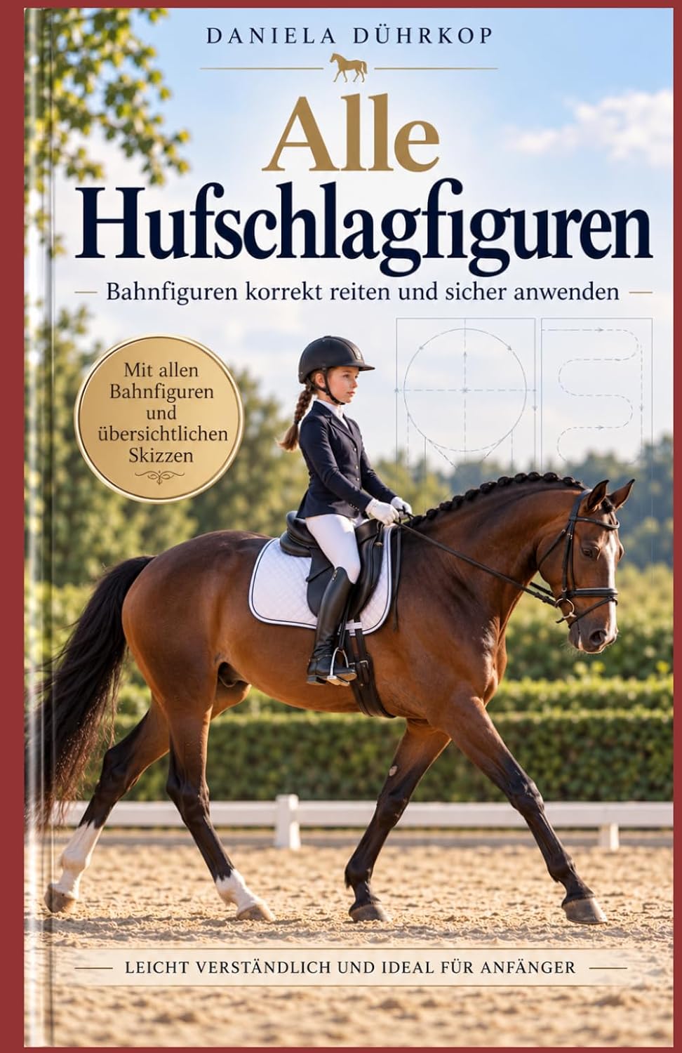 Alle Hufschlagfiguren - Bahnfiguren korrekt reiten und sicher ausführen: Für Reitanfänger und alle, die es werden wollen (Reitschule - Reiten lernen für Anfänger und Neueinsteiger) (German Edition) baixar livro de graça